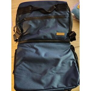 Haimont Backpack Navy Blue Nylon Tech Travel School Work Bag‎